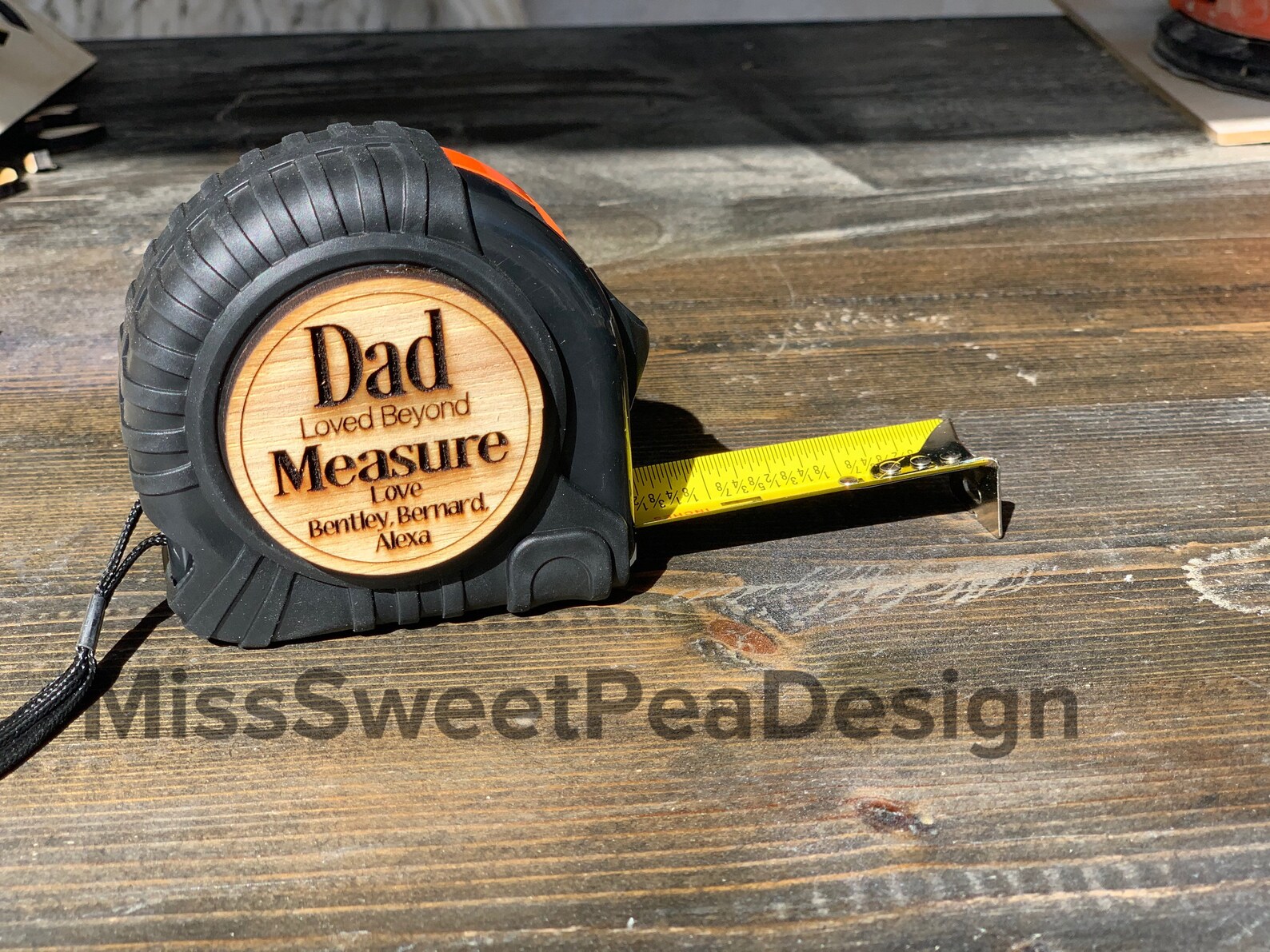Personalized Tape Measure Personalized Gift For Father's Etsy
