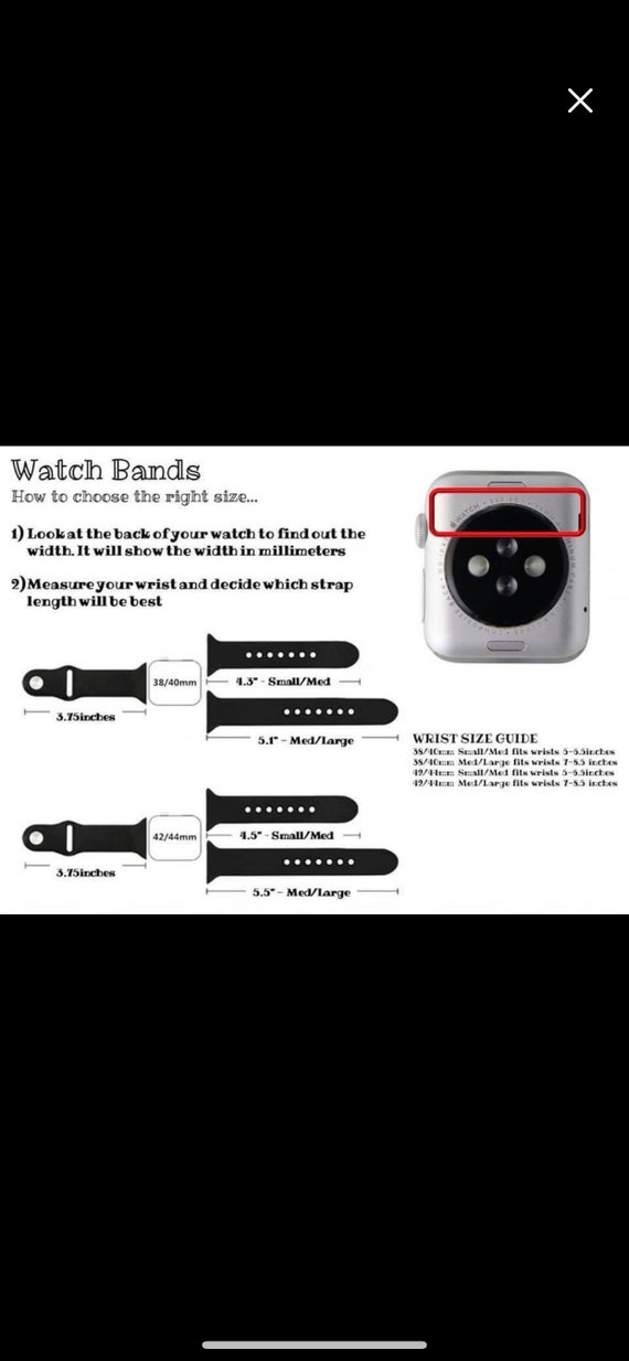 Back the blue online apple watch band