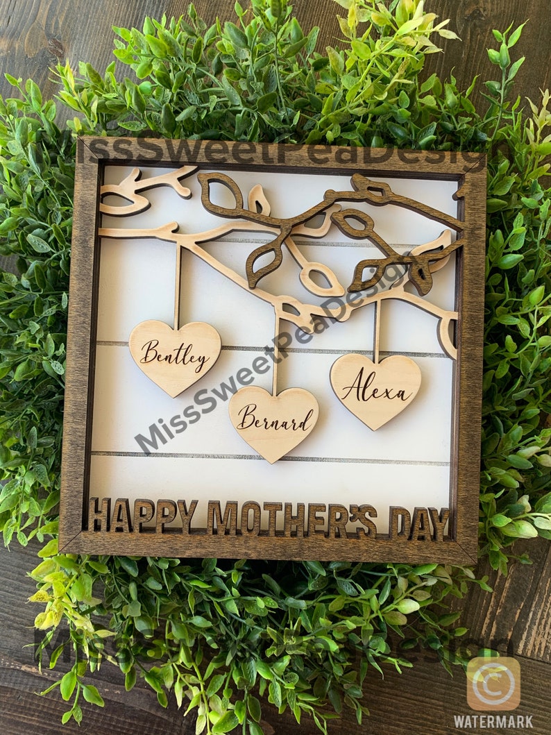 Personalized Mothers Day Gift Custom Mothers Day Gift - Etsy