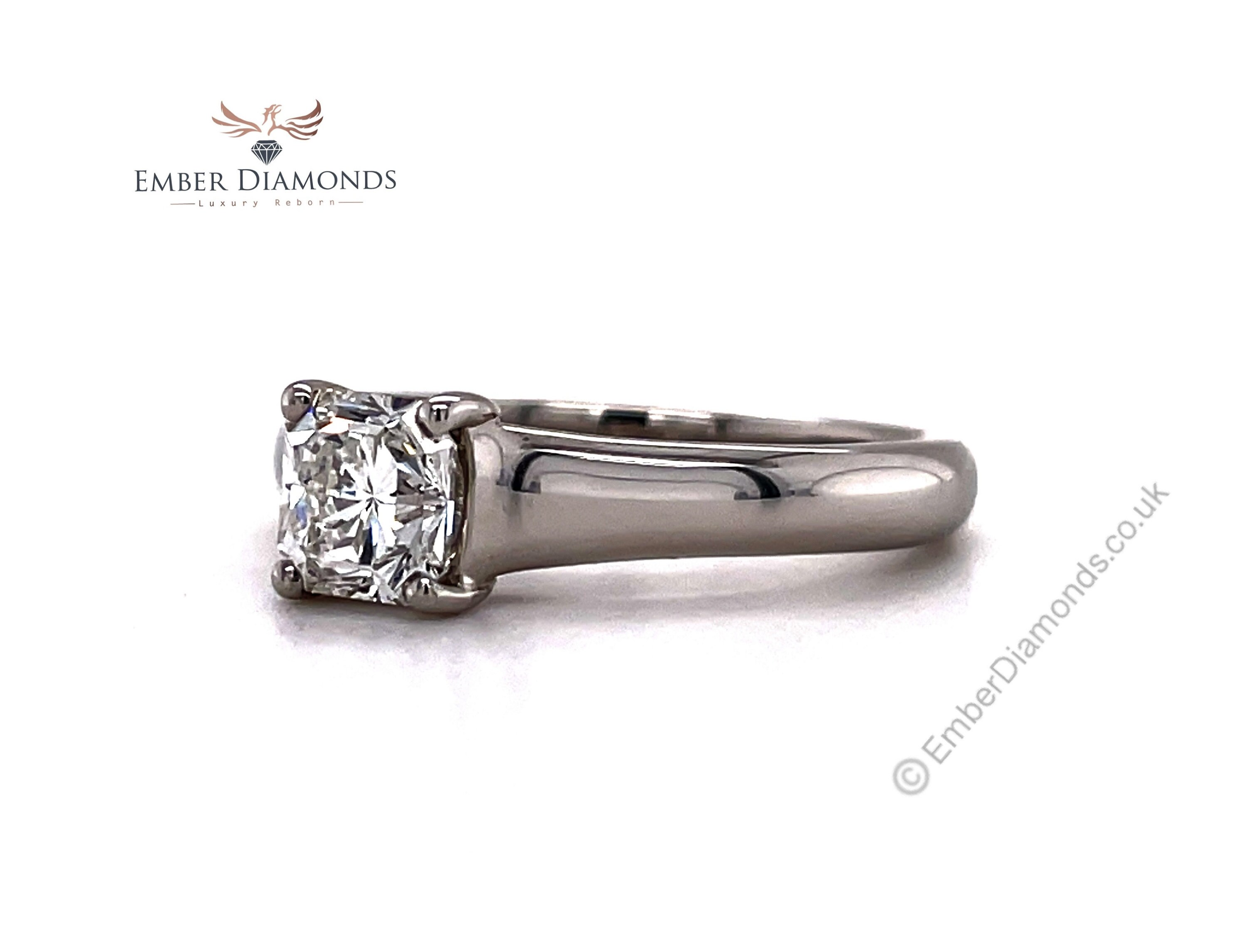 Lucida princess deals cut diamond ring