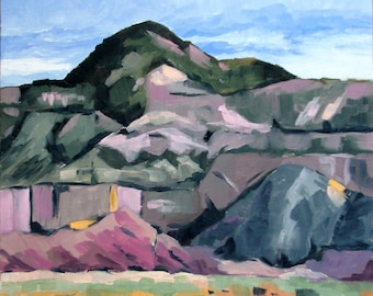Ghost Ranch Abiquiu New Mexico southwest oil painting