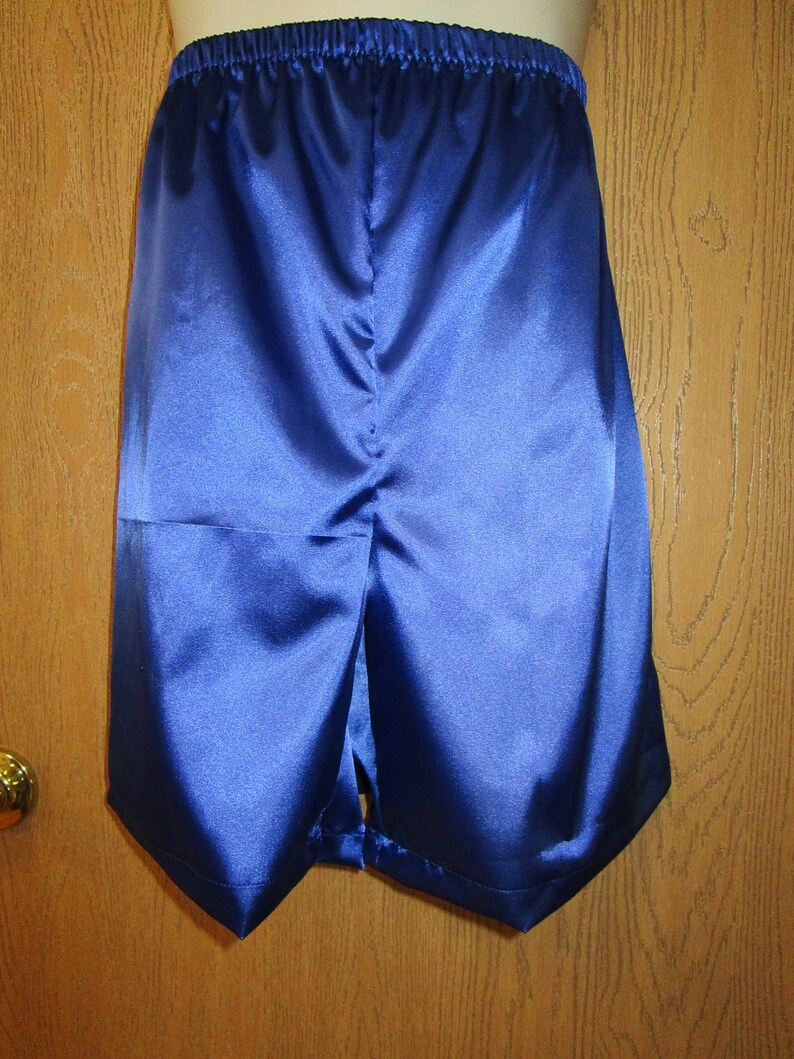 Men's Satin Boxers Shorts w/Front Fly 34 Inseam Etsy