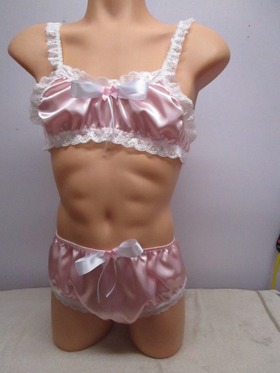 light pink lace bralette