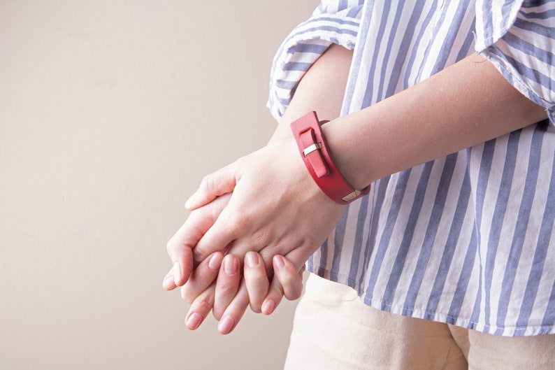 Leather Bracelet Women's Bracelet Exclusive Designer Etsy