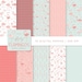 Flamingo Printable Papers, Digital Download Paper in 12x12 Inches, Pink ...