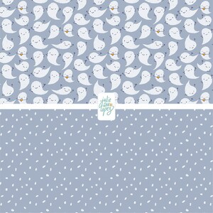 Friendly Ghost Printable Papers, Halloween Digital Download Paper in ...