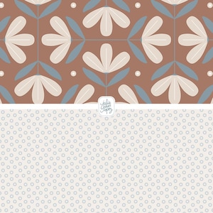 Shelby's Kitchen - Retro Floral Pattern Collection - Printable Papers ...