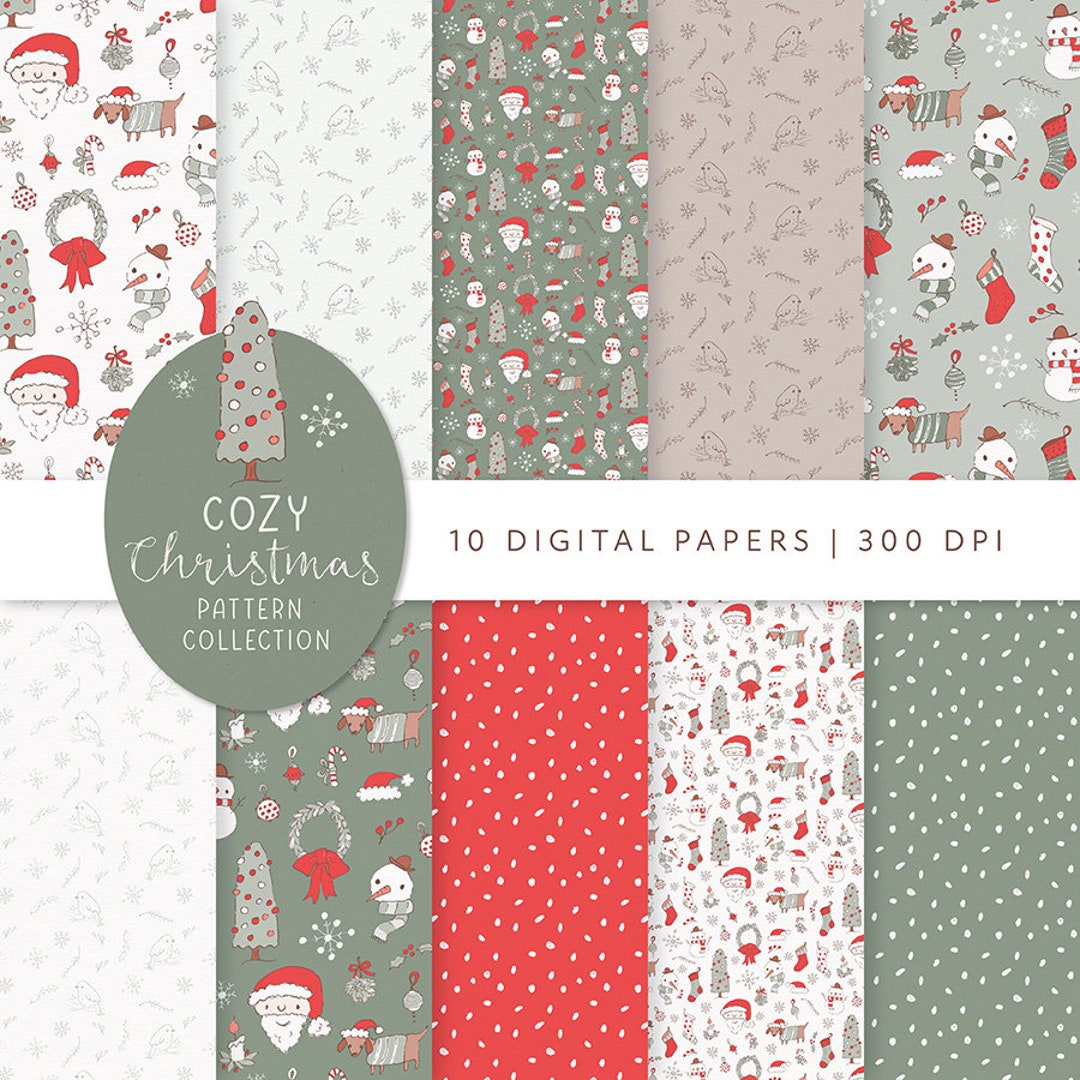 Cozy Christmas Printable Papers - Il 1080xN.4429920823 Lh9z 