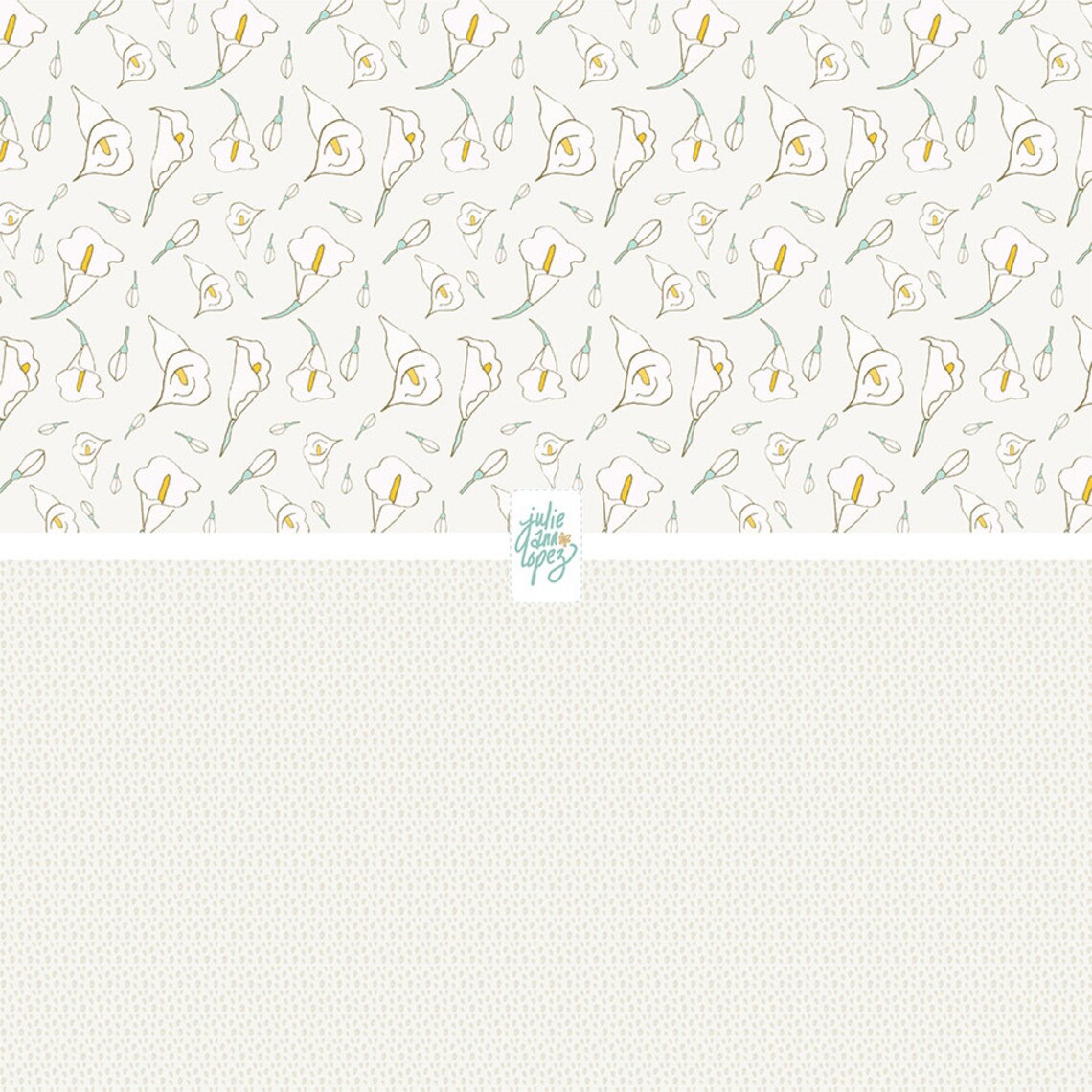 Lily Printable Papers Flower Digital Download Paper in 12x12 - Etsy