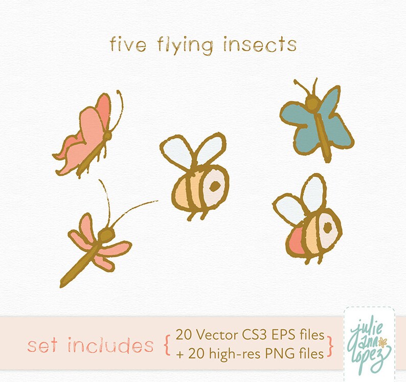 Horse Clipart / farm animals / downloadable clip art / commercial use / invitations / crafts / farmhouse / cottage / foals image 5