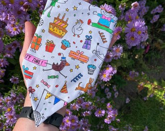 Colour-In Birthday Bunting: DIY Fabric Garland Craft Kit