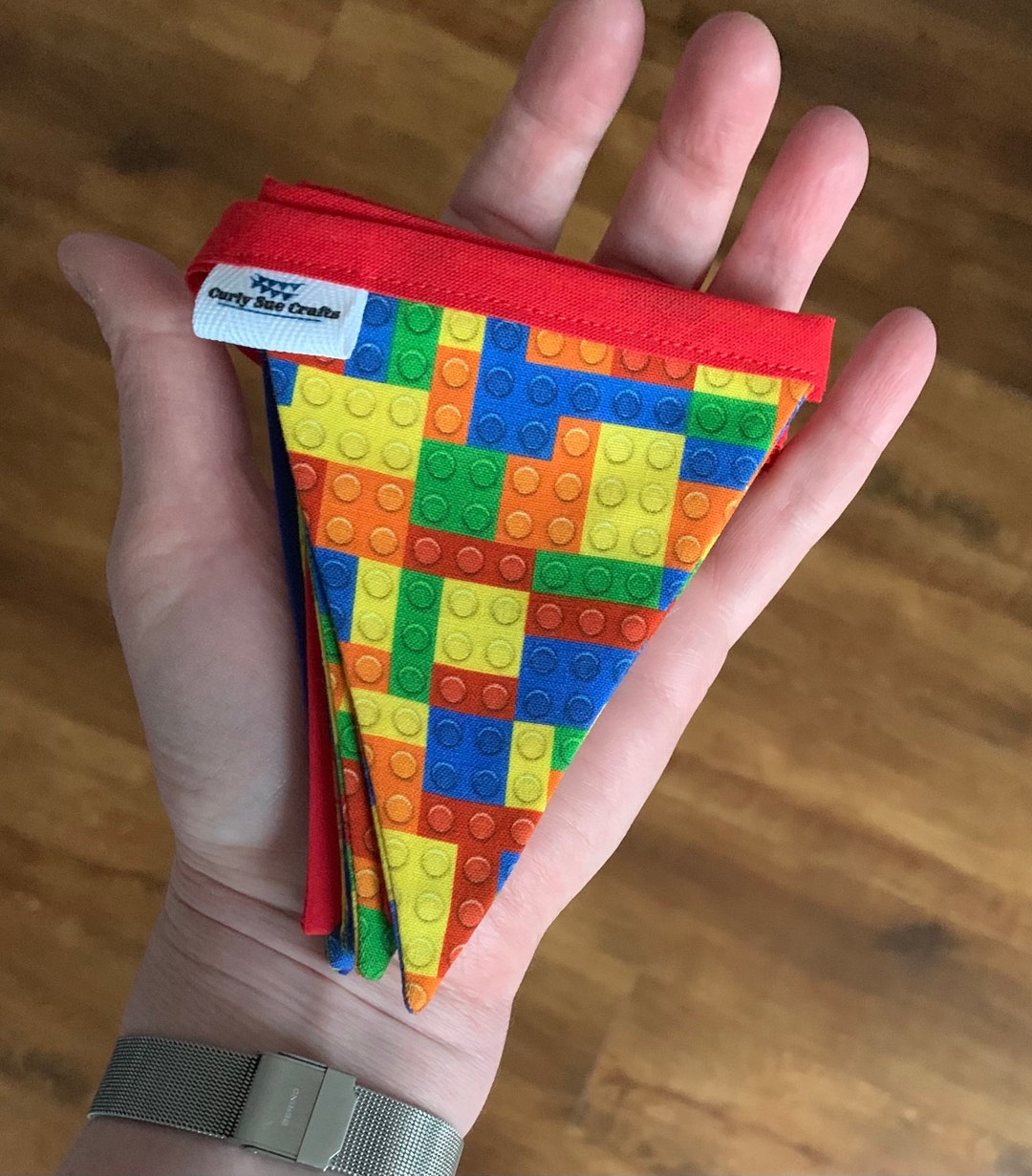 MINI Building Bricks and Blocks Bunting Building Themed Party Building ...