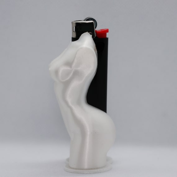 Naked Lady Lighter Case - White (3D Printed) - Etsy