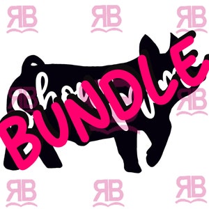 BUNDLE** Show Mom Livestock SVG