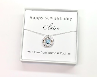 Custom listing for Jo - 5 x 50 interlocking necklaces
