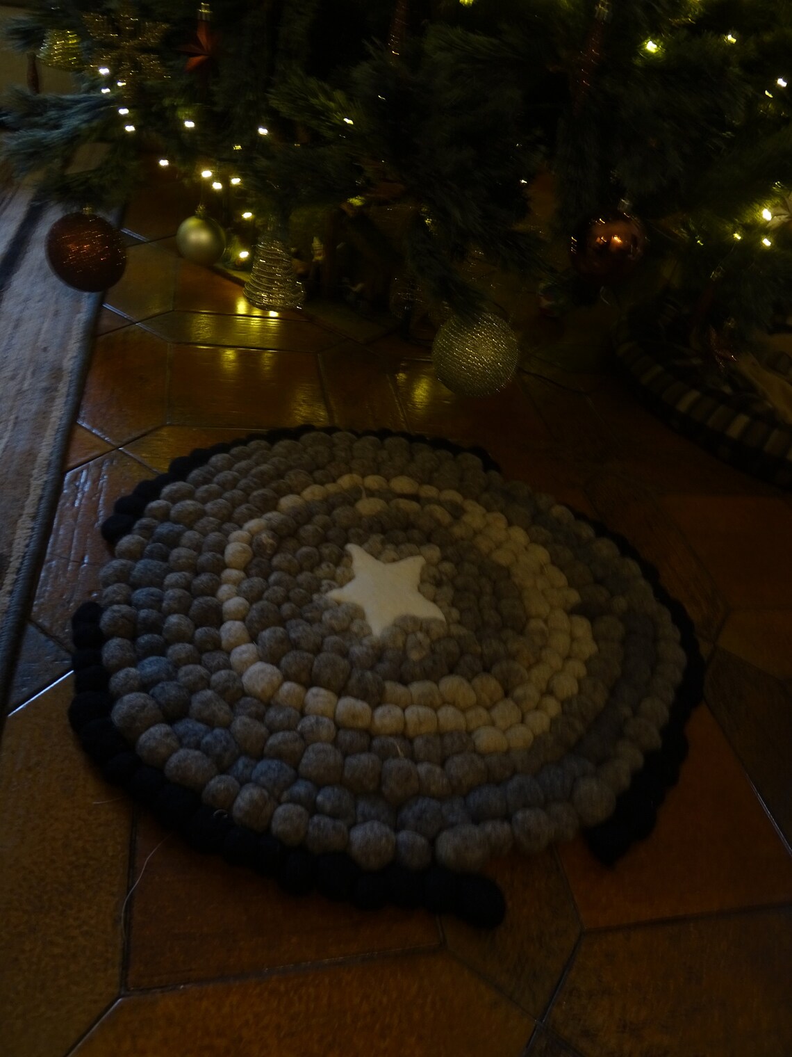 Felted Stone Carpet Stone Rug Felt Stone Pebbles Rug 100 Etsy