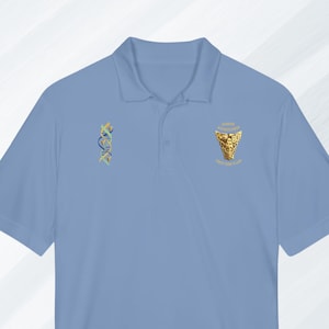 USNA Coed Polo Shirt | Unisex Polo l First Coed Class 1980 | Mission Accomplished USNA Shirt | Naval Academy DNA Design | Military Clothing