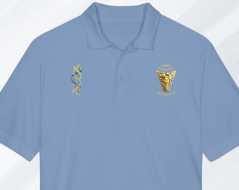 USNA Coed Polo Shirt | Unisex Polo l First Coed Class 1980 | Mission Accomplished USNA Shirt | Naval Academy DNA Design | Military Clothing