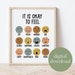 It Is Okay To Feel | Boho Classroom Decor, My Feelings, Classroom Poster, Mental Health, Digital Print, Playroom Decor, Child Art 