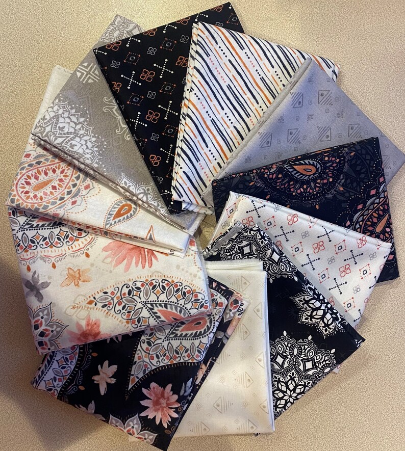 Lockwood Manor Block of the Month Quilt Kit 98 Square Etsy