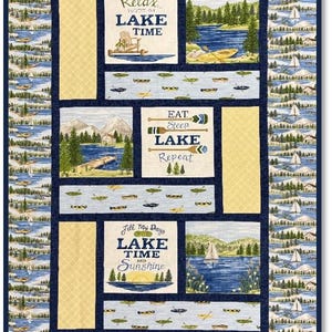 On the Lake Quilt Pattern