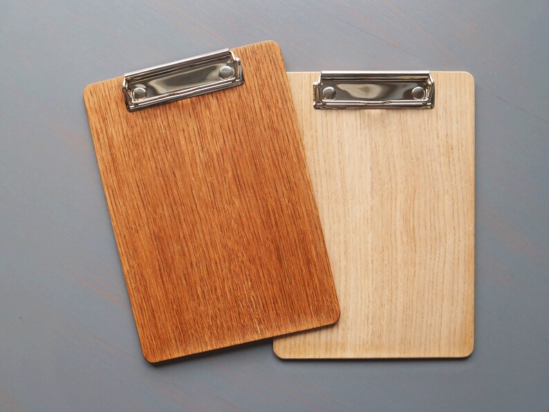 Laser Engraved Menu Clipboard Mini Wooden Clipboards Menu Etsy