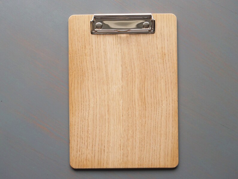 Laser Engraved Menu Clipboard Mini Wooden Clipboards Menu Etsy