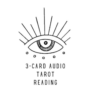 Lectura de tarot en audio de 3 cartas