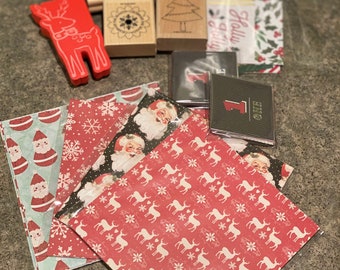 Christmas stationary set