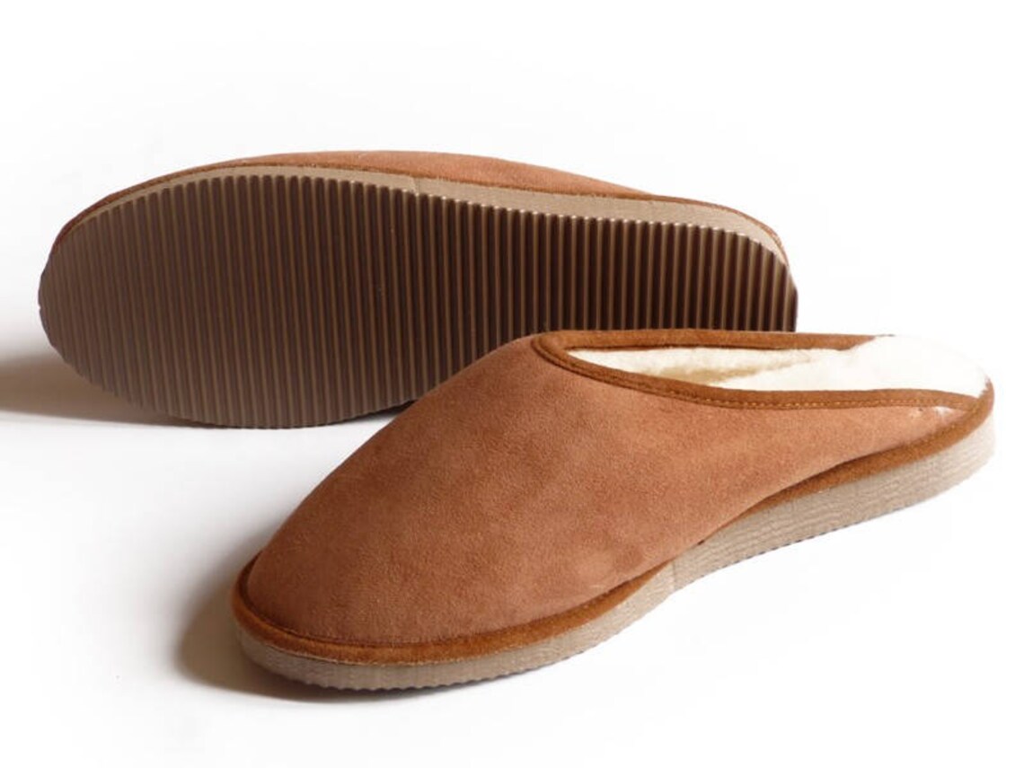 Mules Femme En Peau De Mouton Fourrées - Tannage Naturel, Couleur Camel, Taille 37, Confort Absolu !