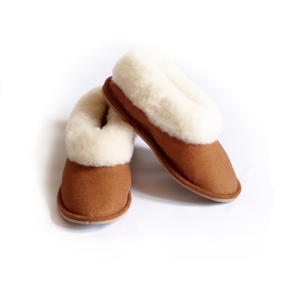 Chaussons enfant en peau de mouton