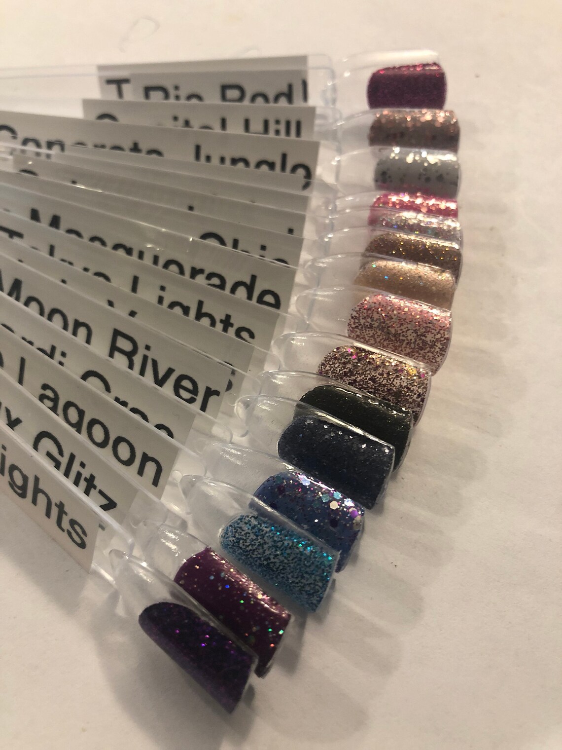 Color Street nail display set 3/4 nailsfall2019 Etsy