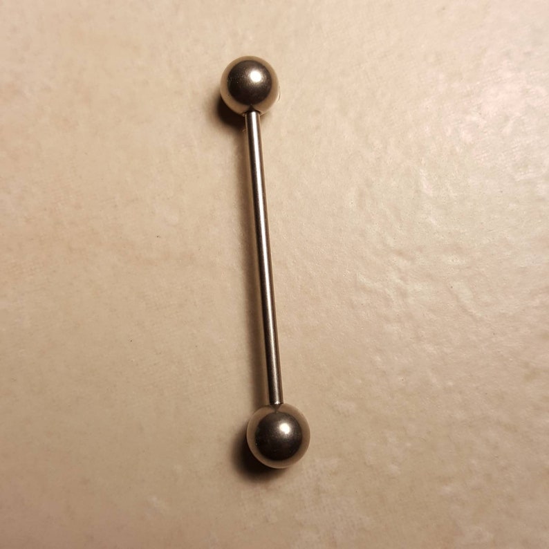 Titanium Surgical Steel Body Piercings Barbells Body Art Jewelry 14 Gauge Rainbow Silver Gold Blue
