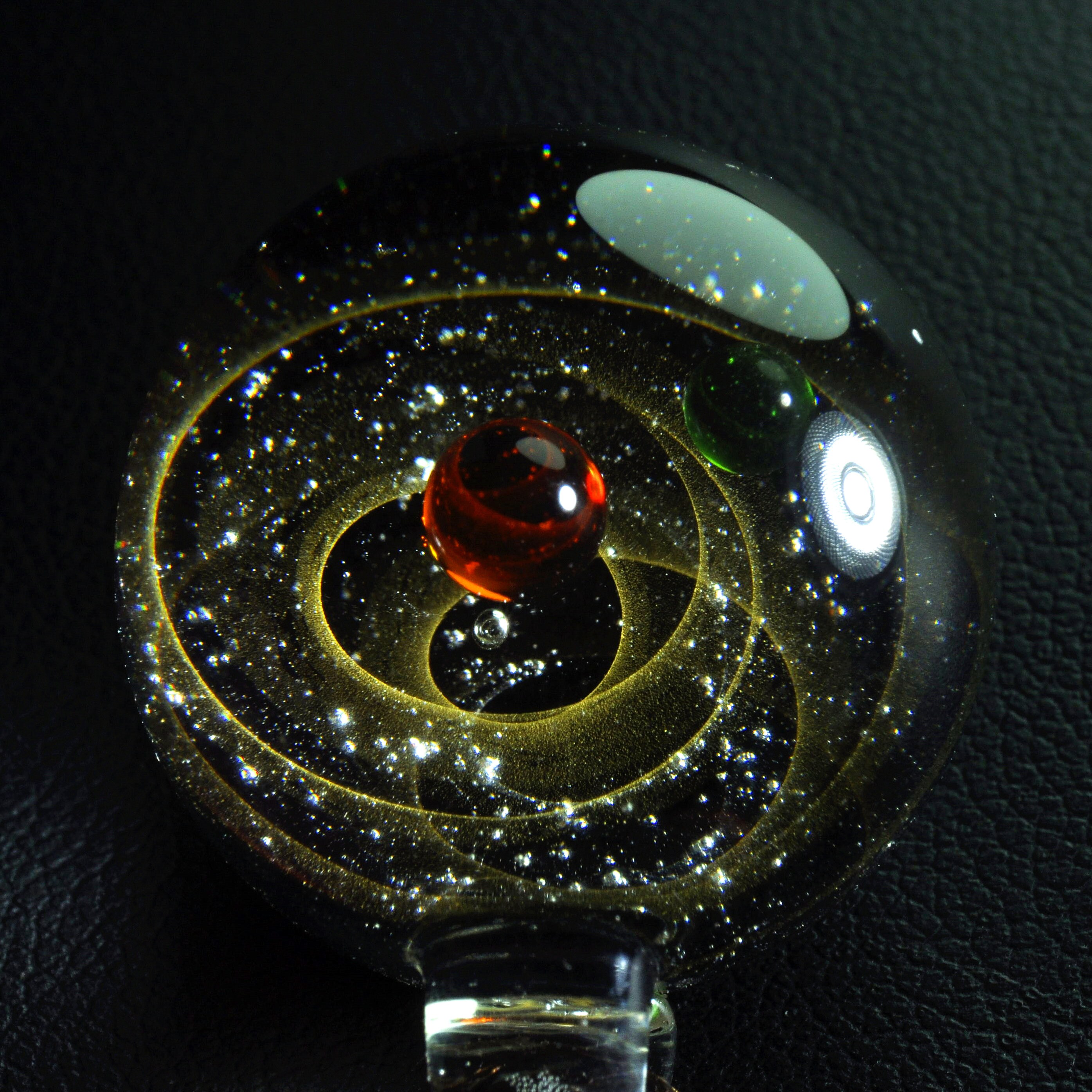 Handmade Glass Universe Pendant 23mmUnique Birthday Gift Etsy