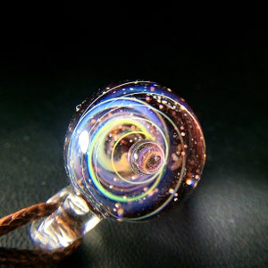 Glass  pendant, Space Glass pendant, woman pendant, silver pendant, glass, gold gilson and sterl silver Gifts for couples, mothers, friends