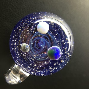 Unique Birthday Gift Glass Galaxy Necklace Glass Necklace Pendant Borosilicate Nebula Universe Jewelry Universe Necklace Galaxy Pendant