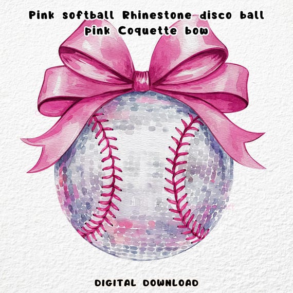 Rhinestone Baseball Bow Rhinestone Baseball Bow