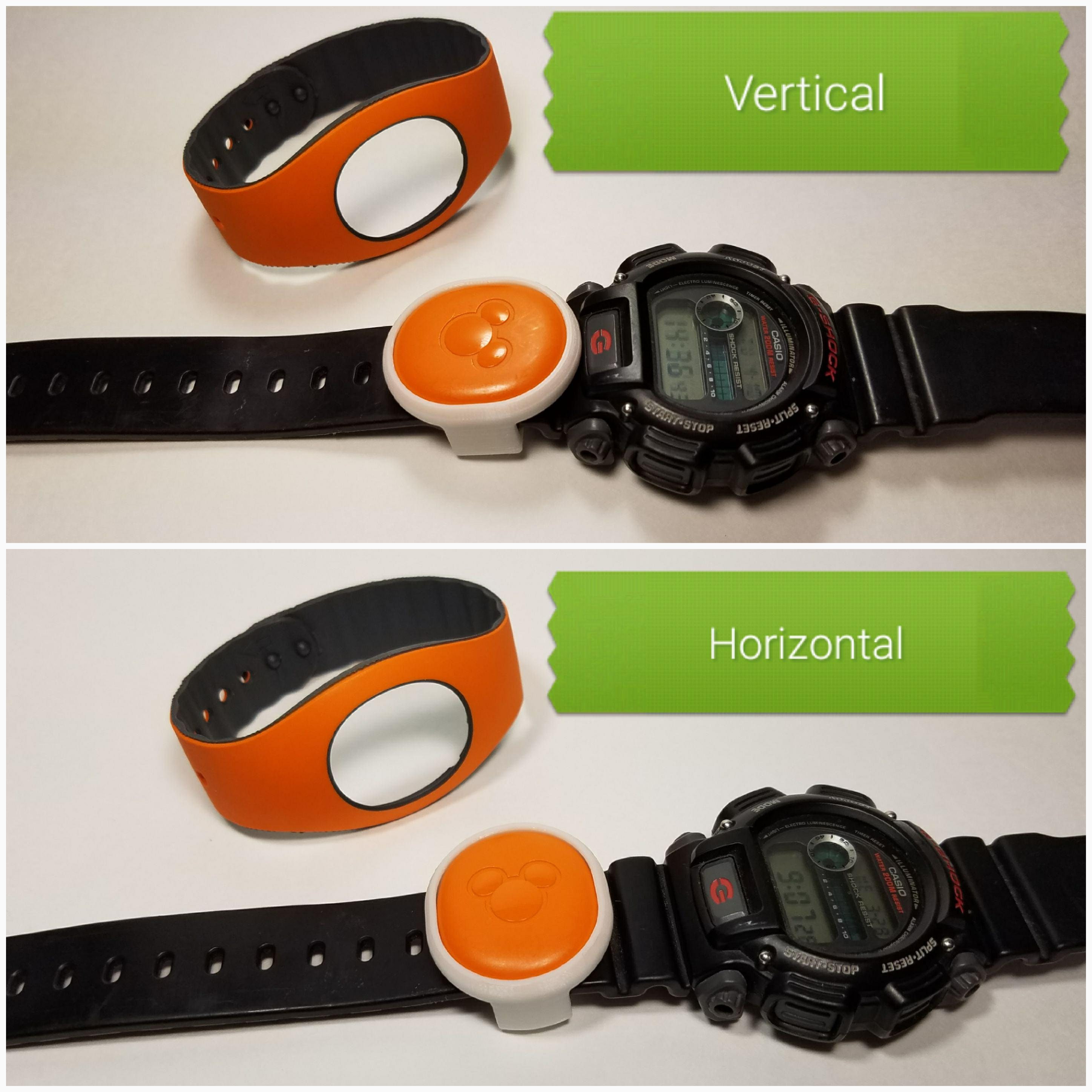 Magic Band 2 / Puck Holder Watch Slider / Fast Pass / Puck Etsy