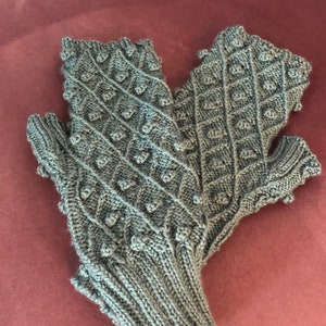 Mitaines à pompon