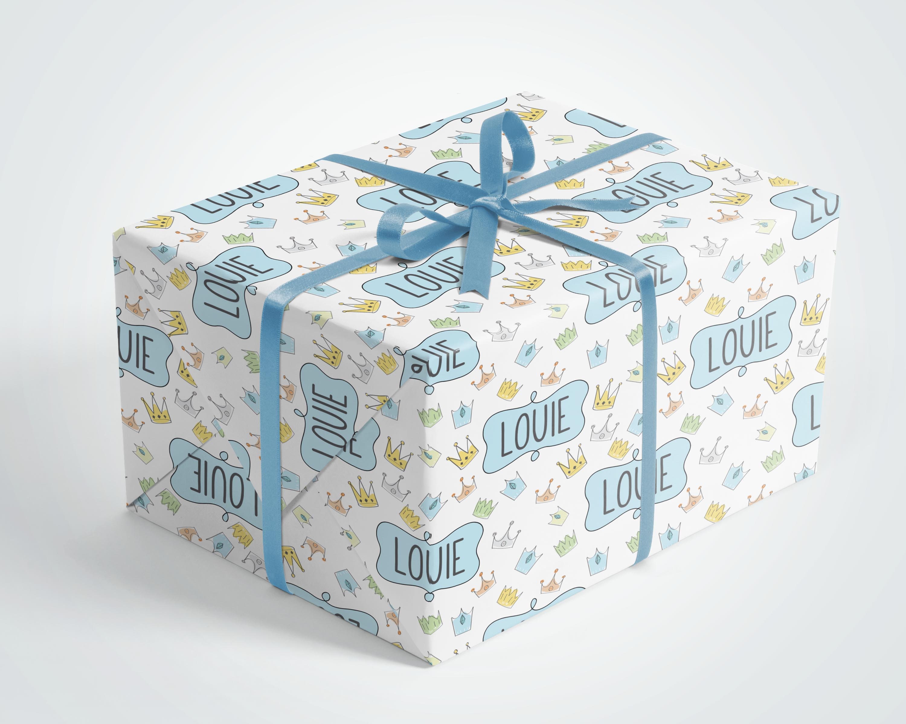 Personalised Wrapping Paper New Baby Wrapping Paper Baby Etsy