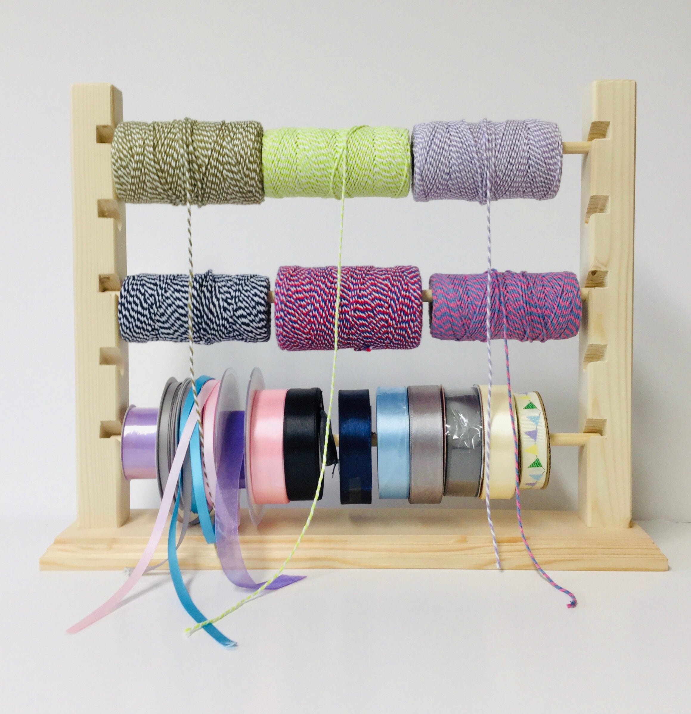 Ribbon Holder Ribbon Organiser Ribbon Storage Rack Etsy