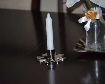 Taper Candle Holder Dish (3" Flower)