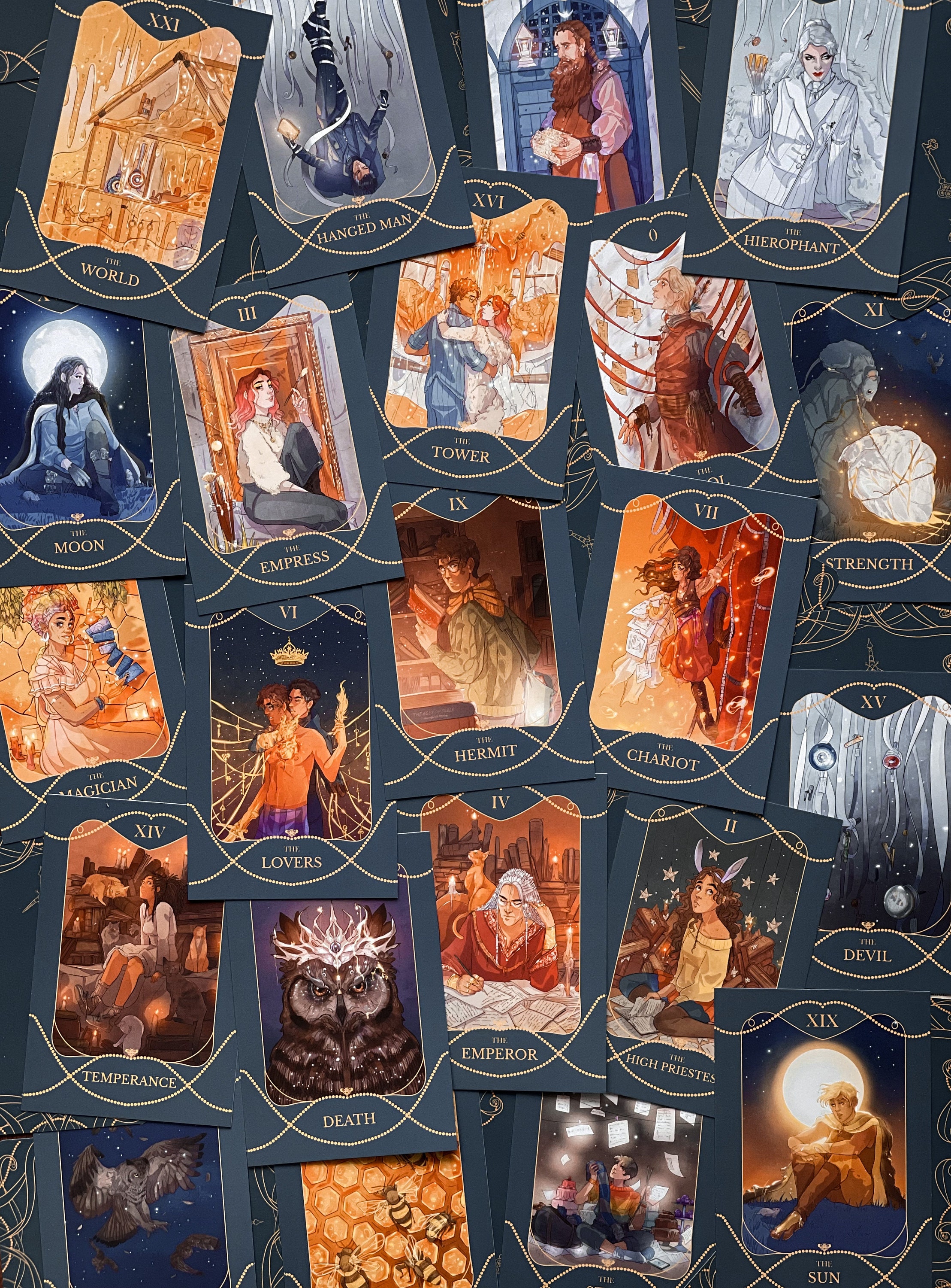 Starless Sea Tarot Deck 22 Cards Erin Morgenstern - Etsy