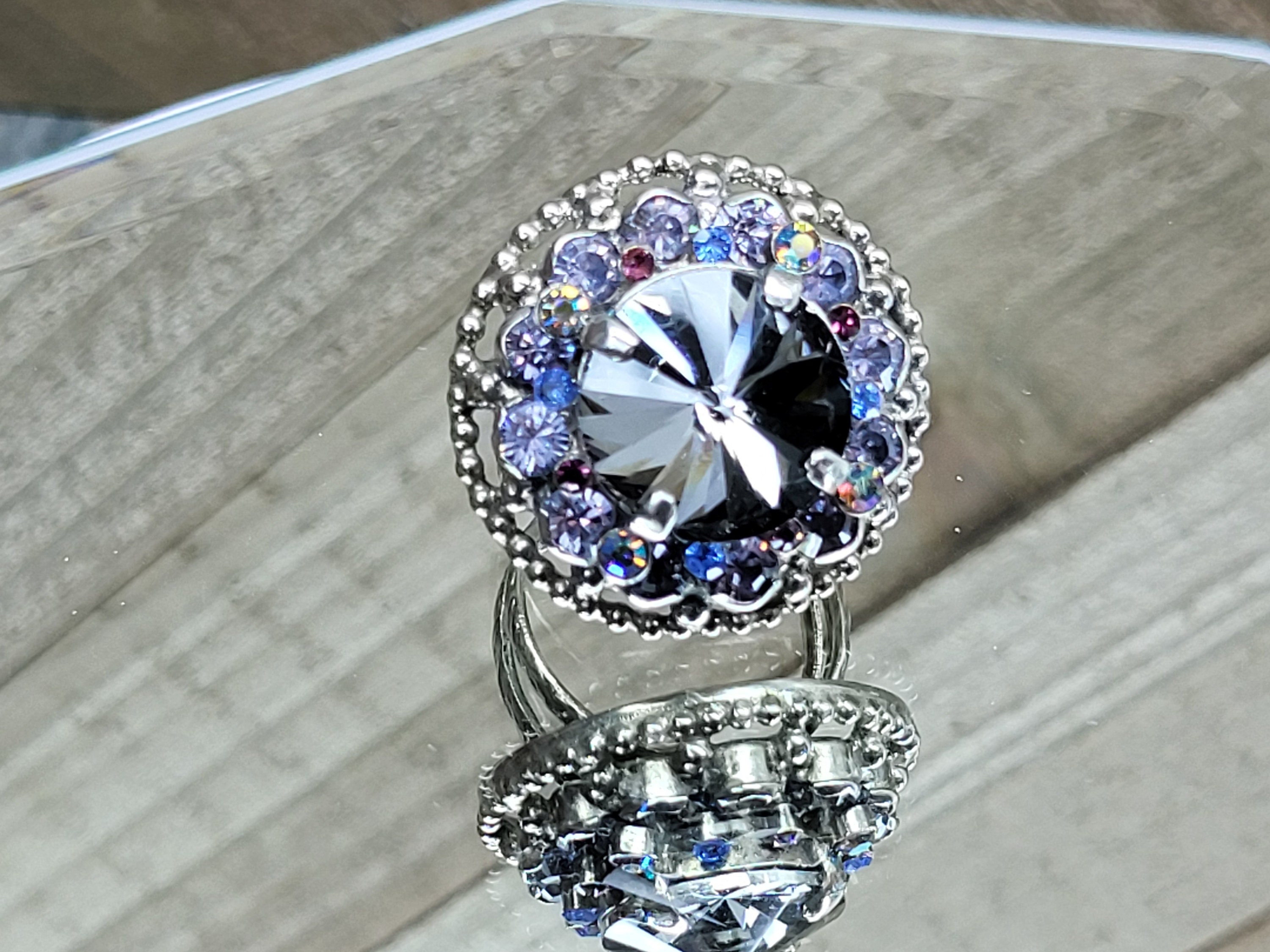FULL BLING RING DARK GREY FULL BLING RING DARK GREY