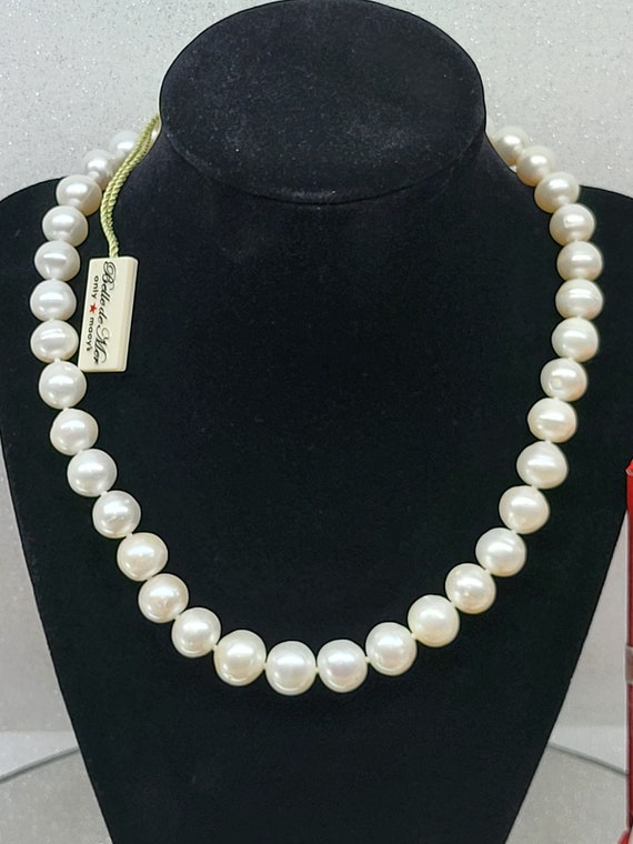 Vintage Belle De Mer A Pearl Necklace Fine Opaque Cultured Fresh Water Pearls 14K Gold Clasp 11mm 13mm A Grade Pearls 18 Strand Etsy UK