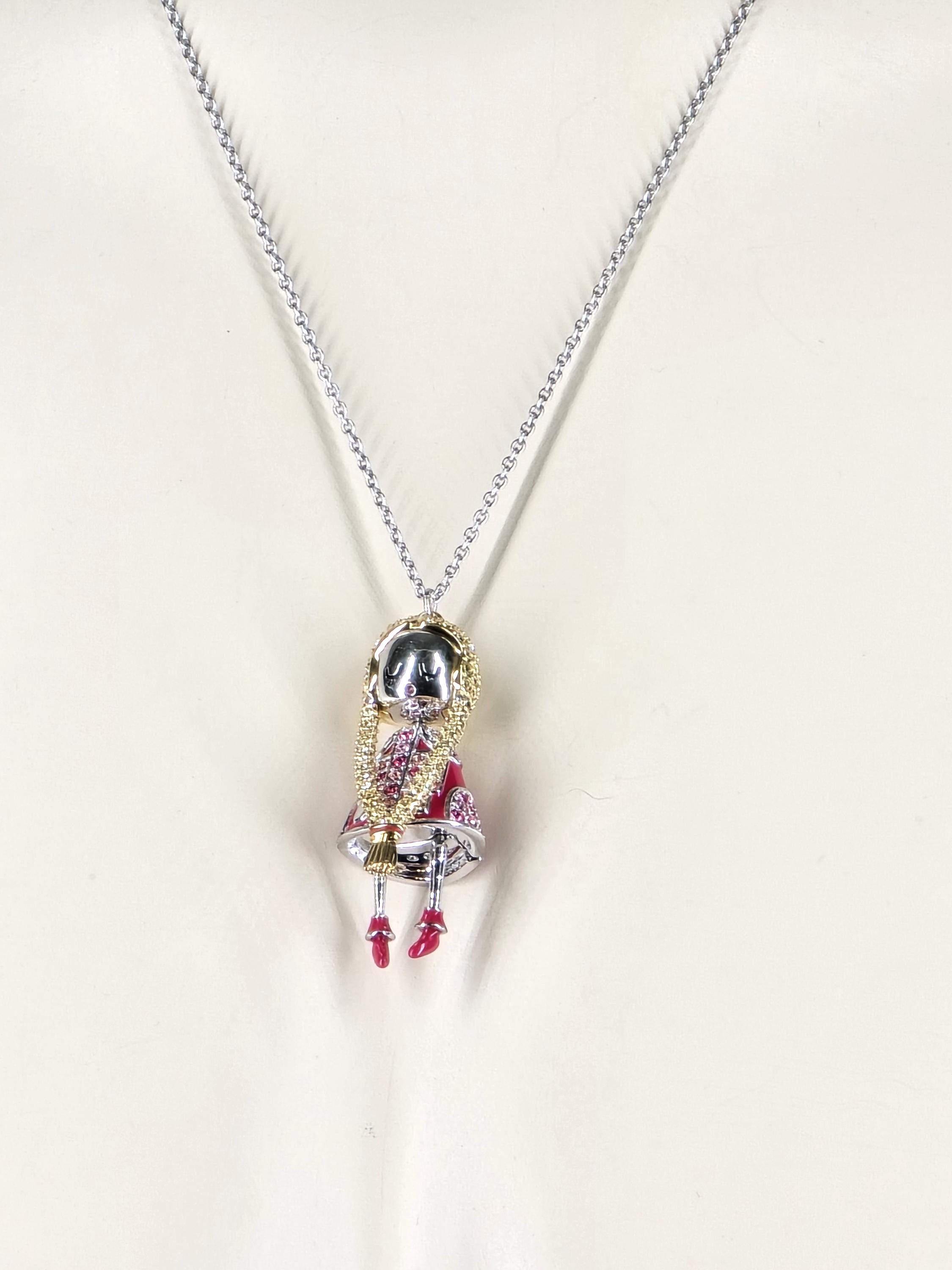 Buy Swarovski Crystal Polly Doll Pendant Necklace, Retired 
