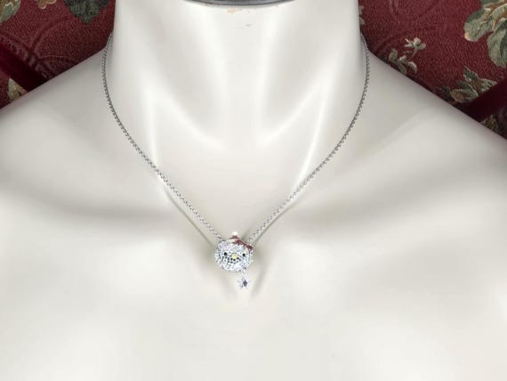 Swarovski Crystal Sanrio Hello Kitty Christmas Pendant Necklace