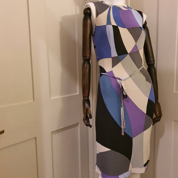 Pucci print dress abstract geometric print