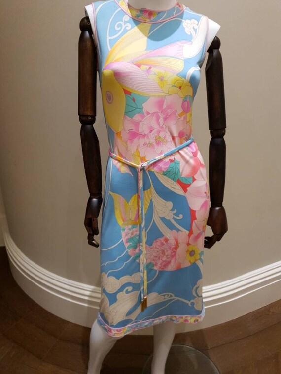 Leonard Paris dress pure silk jersey