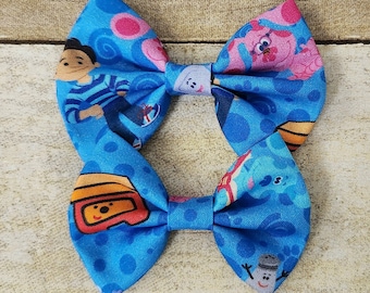 Blues Clues hair bow | Blues Clues bow | Blues Clues hair clip | Blues Clues birthday | Blues Clues gift | Blues Clues party | Blues Clues